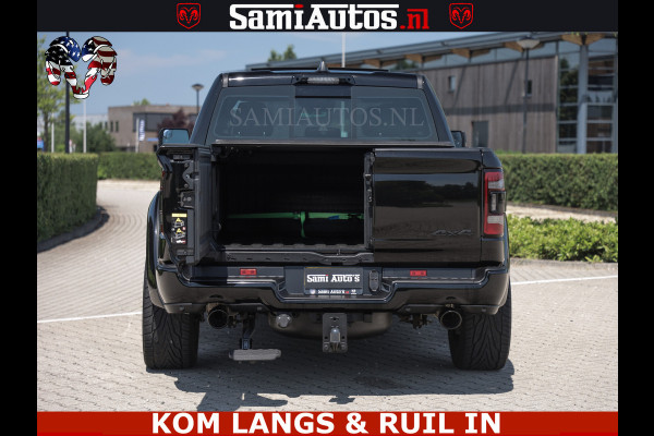 Dodge Ram LIMITED HULK | 5.7 V8 402PK HEMI | RAM VOL | HUD | LUCHTVERING | PANO | MWK KLEP | DC | 5 PERS | CREW CAB | DUBBELE CABINE | GRIJSKENETEKN | MEEST COMFORTABELE BEDRIJFSAUTO | | De specialist in Amerikaanse pick‑ups in Nederland en Europa.