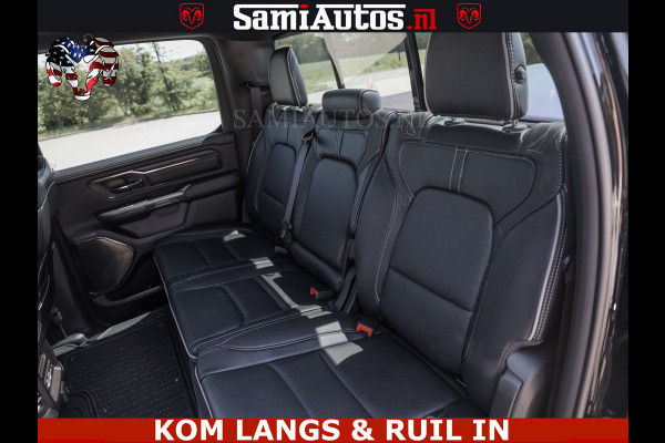 Dodge Ram LIMITED HULK | 5.7 V8 402PK HEMI | RAM VOL | HUD | LUCHTVERING | PANO | MWK KLEP | DC | 5 PERS | CREW CAB | DUBBELE CABINE | GRIJSKENETEKN | MEEST COMFORTABELE BEDRIJFSAUTO | | De specialist in Amerikaanse pick‑ups in Nederland en Europa.