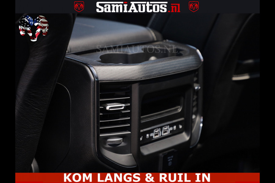 Dodge Ram LIMITED HULK | 5.7 V8 402PK HEMI | RAM VOL | HUD | LUCHTVERING | PANO | MWK KLEP | DC | 5 PERS | CREW CAB | DUBBELE CABINE | GRIJSKENETEKN | MEEST COMFORTABELE BEDRIJFSAUTO | | De specialist in Amerikaanse pick‑ups in Nederland en Europa.