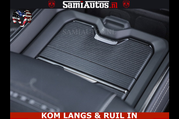 Dodge Ram LIMITED HULK | 5.7 V8 402PK HEMI | RAM VOL | HUD | LUCHTVERING | PANO | MWK KLEP | DC | 5 PERS | CREW CAB | DUBBELE CABINE | GRIJSKENETEKN | MEEST COMFORTABELE BEDRIJFSAUTO | | De specialist in Amerikaanse pick‑ups in Nederland en Europa.
