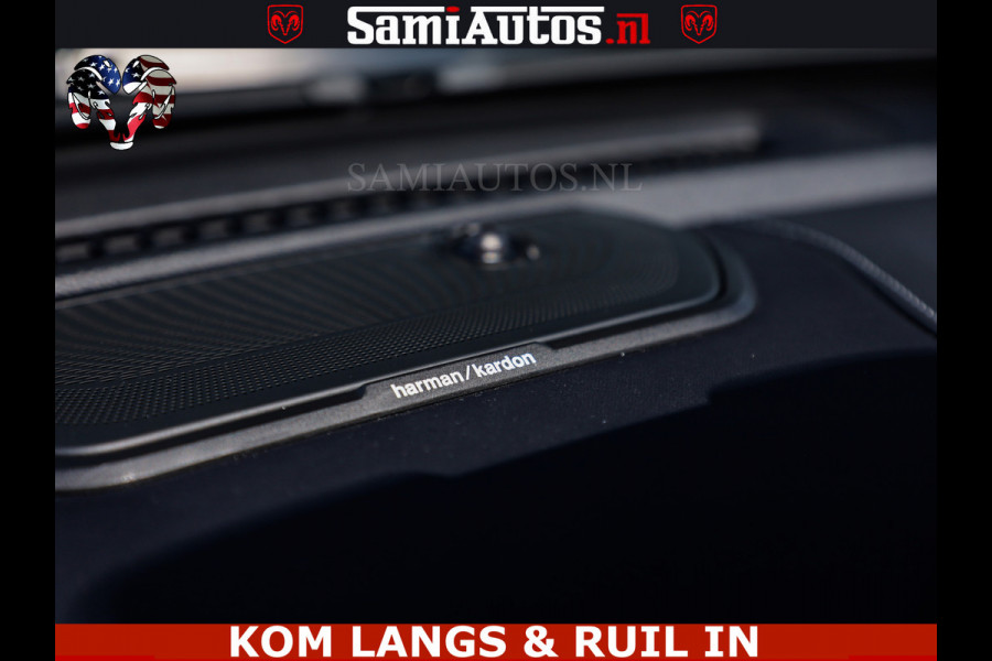 Dodge Ram LIMITED HULK | 5.7 V8 402PK HEMI | RAM VOL | HUD | LUCHTVERING | PANO | MWK KLEP | DC | 5 PERS | CREW CAB | DUBBELE CABINE | GRIJSKENETEKN | MEEST COMFORTABELE BEDRIJFSAUTO | | De specialist in Amerikaanse pick‑ups in Nederland en Europa.