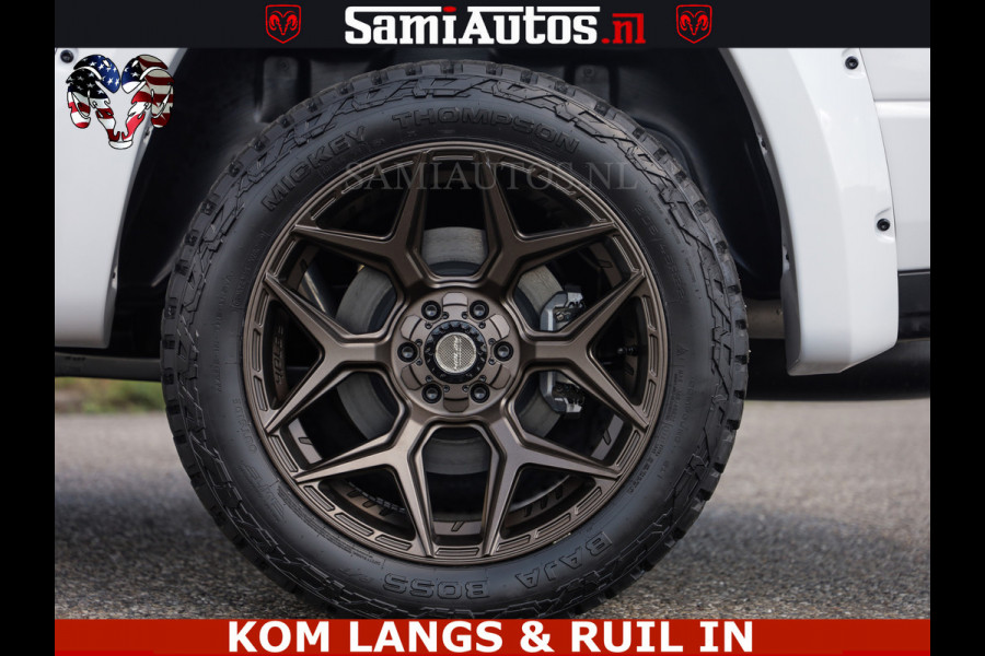 Dodge Ram LIMITED H.O 540PK 706Nm | Massage + Full Option | De Meest Luxe en Volle Pick-Up in zijn Klasse | Comfortabele Dubbele Cabine met Royale 5 Zitplaatsen | BPM vrij | Nu Leverbaar uit Voorraad | Voorraad Nr 2336 - 7700 | De specialist in Amerikaanse pick‑ups in Nederland en Europa.