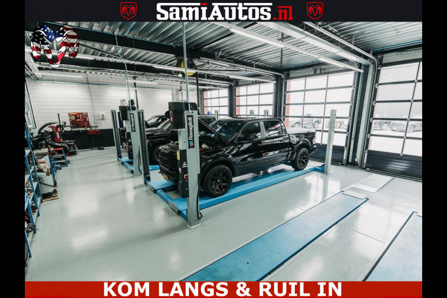 Dodge Ram LIMITED H.O 540PK 706Nm | Massage + Full Option | De Meest Luxe en Volle Pick-Up in zijn Klasse | Comfortabele Dubbele Cabine met Royale 5 Zitplaatsen | BPM vrij | Nu Leverbaar uit Voorraad | Voorraad Nr 2336 - 7700 | De specialist in Amerikaanse pick‑ups in Nederland en Europa.