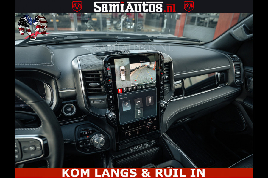 Dodge Ram LIMITED H.O 540PK 706Nm | Massage + Full Option | De Meest Luxe en Volle Pick-Up in zijn Klasse | Comfortabele Dubbele Cabine met Royale 5 Zitplaatsen | BPM vrij | Nu Leverbaar uit Voorraad | Voorraad Nr 2336 - 7700 | De specialist in Amerikaanse pick‑ups in Nederland en Europa.