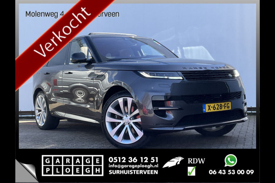 Land Rover Range Rover Sport 3.0 P440e Dynamic HSE HUD Pano Meridian Memory Leer 360Cam Trekhaak BOMVOL!