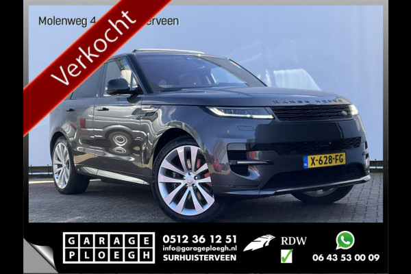 Land Rover Range Rover Sport 3.0 P440e Dynamic HSE HUD Pano Meridian Memory Leer 360Cam Trekhaak BOMVOL!
