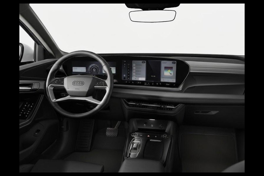 Audi Q6 e-tron Advanced edition e-tron 83 Kwh 252 pk | Trekhaak, mechanisch draaibaar | Warmtewerend glas donker tint | Sportstoel zwart leder-kunstl | Volledig in carrosseriekleur |