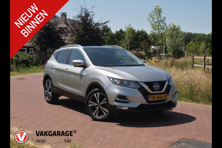 Nissan QASHQAI 1.2 N-Connecta | 360 Camera | Trekhaak | Panoramadak | Cruise Control | Navi | NL-Auto |