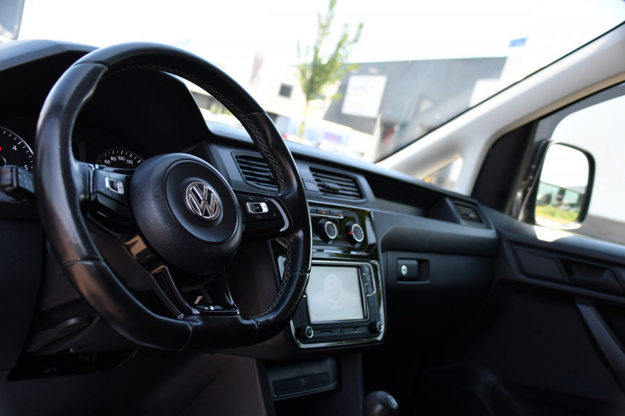 Volkswagen Caddy 2.0 TDI L1H1 PB Edition Cruise, Multimedia, Leder, Trekhaak, Airco, Verlaagd, Uniek!