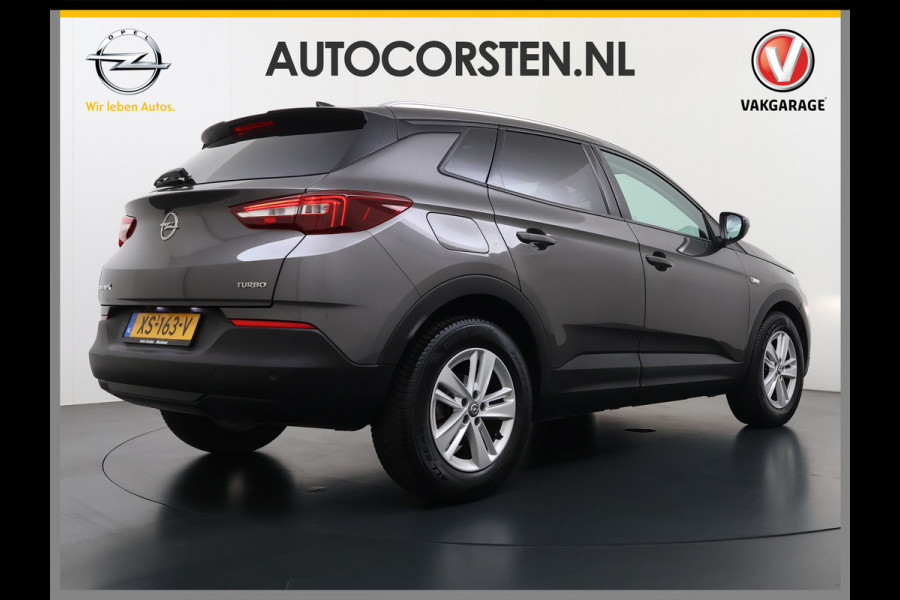 Opel Grandland X 131PK Turbo AGR-Comfort Stoelen Camera Navi Apple Carplay Android Auto Ecc Pdc Business + Lmv Privacy Glas Led Bluetooth Cruise Control Lane Assist Isofix Origineel Nederlandse Auto
