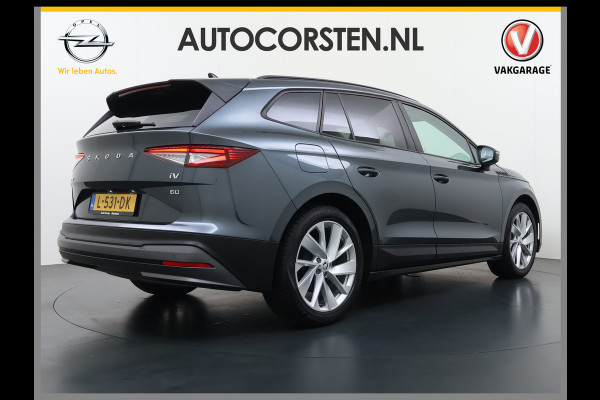 Škoda ENYAQ iV 60 First Edition SOH 92% Adap.Cruise Camera Elek.Stoel+Memory Stoel+Stuurverwarming 3-Zone Ecc Apple Carplay Android Auto Pdc P-Assist Privacy Glas Lmv Led-Matrix Isofix Keyless advanced Bleutooth Rijstrooksensor 1e Eigenaar Dealeronderhouden Origineel Nederlandse Auto