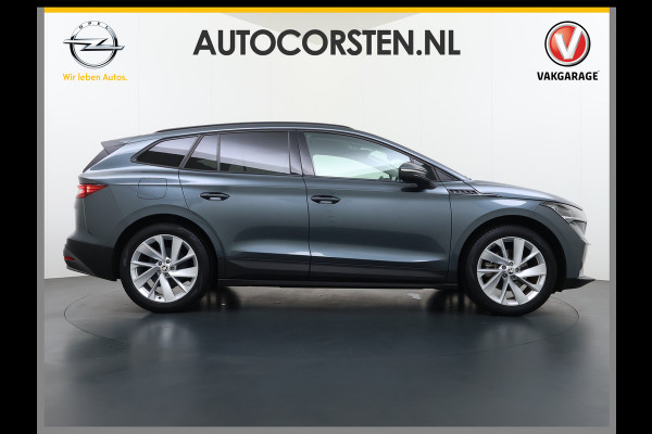 Škoda ENYAQ iV 60 First Edition SOH 92% Adap.Cruise Camera Elek.Stoel+Memory Stoel+Stuurverwarming 3-Zone Ecc Apple Carplay Android Auto Pdc P-Assist Privacy Glas Lmv Led-Matrix Isofix Keyless advanced Bleutooth Rijstrooksensor 1e Eigenaar Dealeronderhouden Origineel Nederlandse Auto