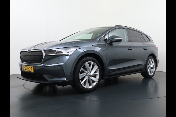Škoda ENYAQ iV 60 First Edition SOH 92% Adap.Cruise Camera Elek.Stoel+Memory Stoel+Stuurverwarming 3-Zone Ecc Apple Carplay Android Auto Pdc P-Assist Privacy Glas Lmv Led-Matrix Isofix Keyless advanced Bleutooth Rijstrooksensor 1e Eigenaar Dealeronderhouden Origineel Nederlandse Auto