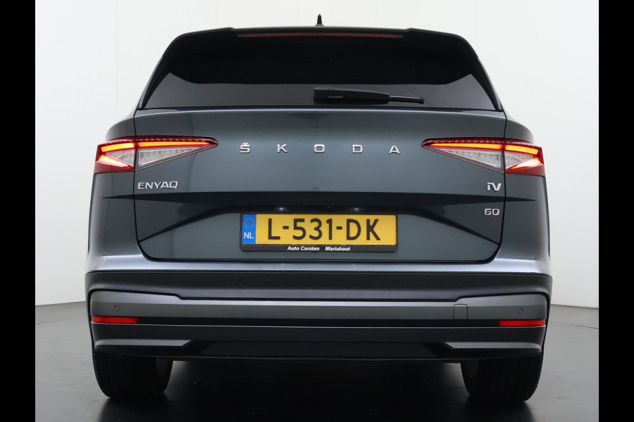 Škoda ENYAQ iV 60 First Edition SOH 92% Adap.Cruise Camera Elek.Stoel+Memory Stoel+Stuurverwarming 3-Zone Ecc Apple Carplay Android Auto Pdc P-Assist Privacy Glas Lmv Led-Matrix Isofix Keyless advanced Bleutooth Rijstrooksensor 1e Eigenaar Dealeronderhouden Origineel Nederlandse Auto