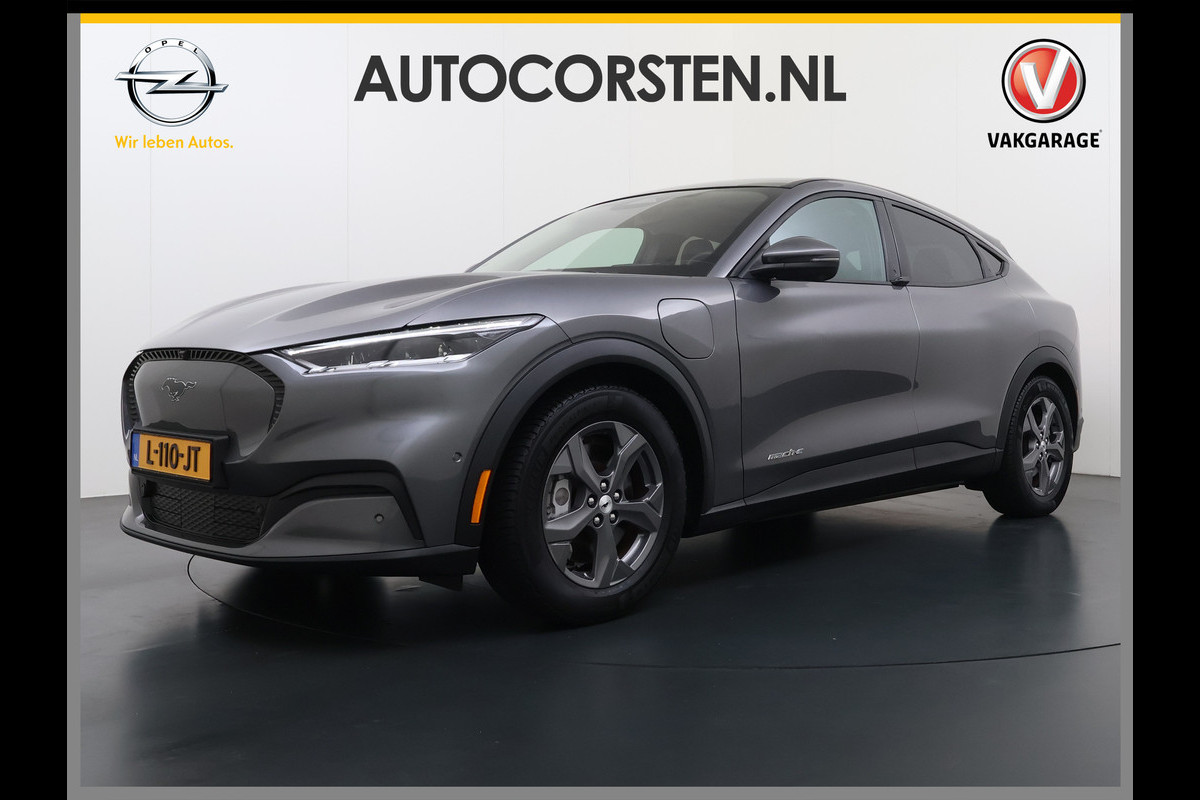 Ford Mustang Mach-E RWD 75kWh Panoramadak 360°Camera Adap.Cruise B&O®-Hifi Leder+Memory SOH 93% Stoel+Stuurverwarming Elek.Stoelen Navi Pdc Keyless Android Auto Apple Carplay Elek.Achterklep Lmv 18" DAB Bluetooth Led 1e Eigenaar Dealeronderhouden Origineel Nederlandse Auto