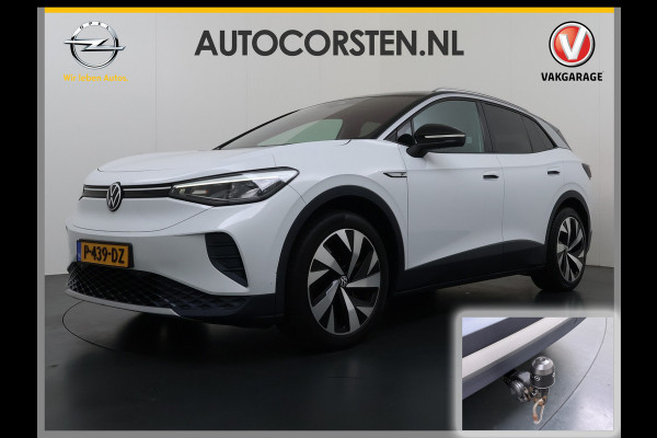 Volkswagen ID.4 1st 82kWh SOH 90% Trekhaak Warmtepomp Adap.Cruise Camera Stuur+Stoelverwarming Navi Ecc Apple Carplay Android Auto Privacy Glas Lmv Led Isofix Voorruitverwarming 1.000KG Trekgewicht