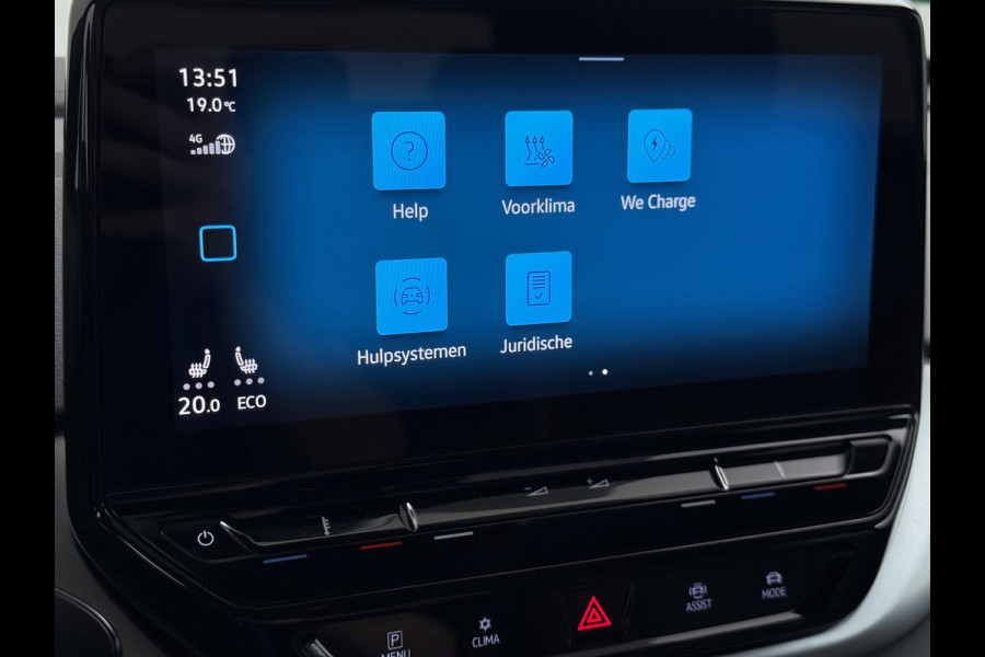 Volkswagen ID.4 1st 82kWh SOH 90% Trekhaak Warmtepomp Adap.Cruise Camera Stuur+Stoelverwarming Navi Ecc Apple Carplay Android Auto Privacy Glas Lmv Led Isofix Voorruitverwarming 1.000KG Trekgewicht
