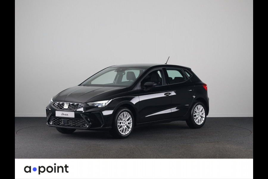 Seat Ibiza Style Plus 1.0 EcoTSI 95 PK | Midnight Black Metallic | Apple Carplay | Park Assist | Cruise Control