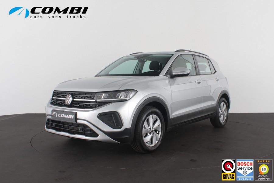 Volkswagen T-Cross 1.0 TSI Life >Camera/Automaat/Stoelverwarming/Reflex Silver