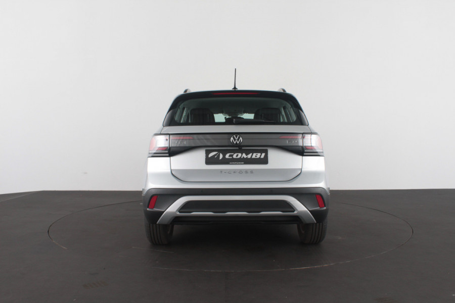 Volkswagen T-Cross 1.0 TSI Life >Camera/Automaat/Stoelverwarming/Reflex Silver
