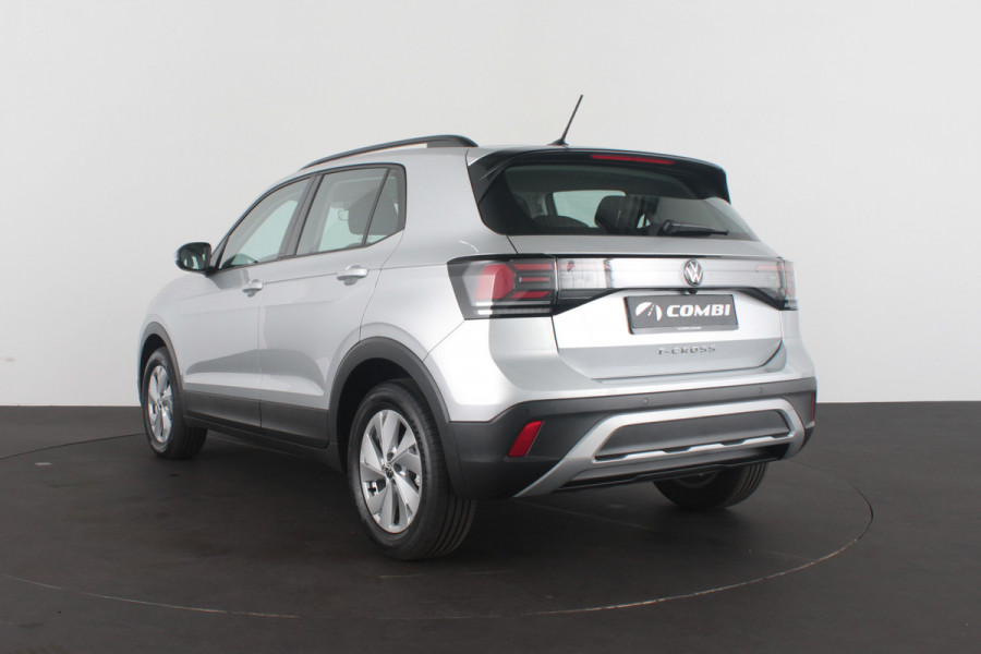 Volkswagen T-Cross 1.0 TSI Life >Camera/Automaat/Stoelverwarming/Reflex Silver