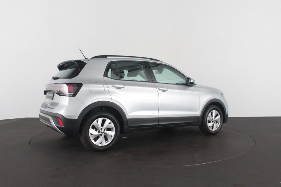 Volkswagen T-Cross 1.0 TSI Life >Camera/Automaat/Stoelverwarming/Reflex Silver