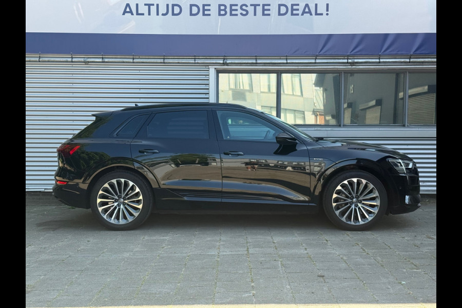 Audi e-tron E-tron 55 quattro advanced S Line 95 kWh l Trekhaak l VDOH l Alarm l