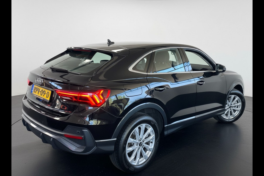 Audi Q3 Sportback 45 TFSI e 245PK BUSINESS EDITION PHEV LEDER/NAVICAMERA/CARPLAY/ELEKTR.KLEP