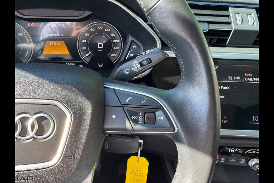 Audi Q3 Sportback 45 TFSI e 245PK BUSINESS EDITION PHEV LEDER/NAVICAMERA/CARPLAY/ELEKTR.KLEP