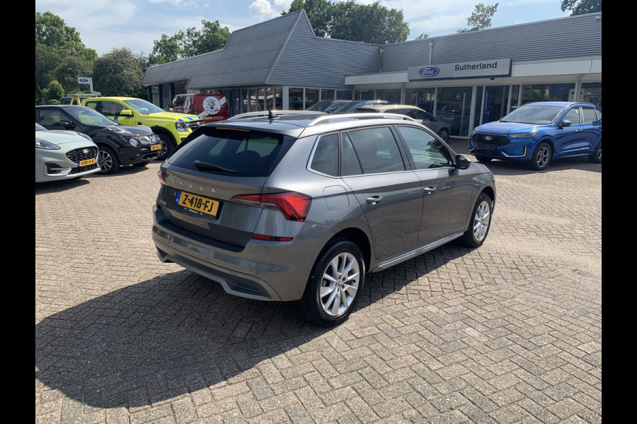Škoda Kamiq 1.0 TSI Ambition 110pk Automaat | Wegklapbare Trekhaak | Adaptieve Cruise | Stoelverwarming | Achteruitrijcamera