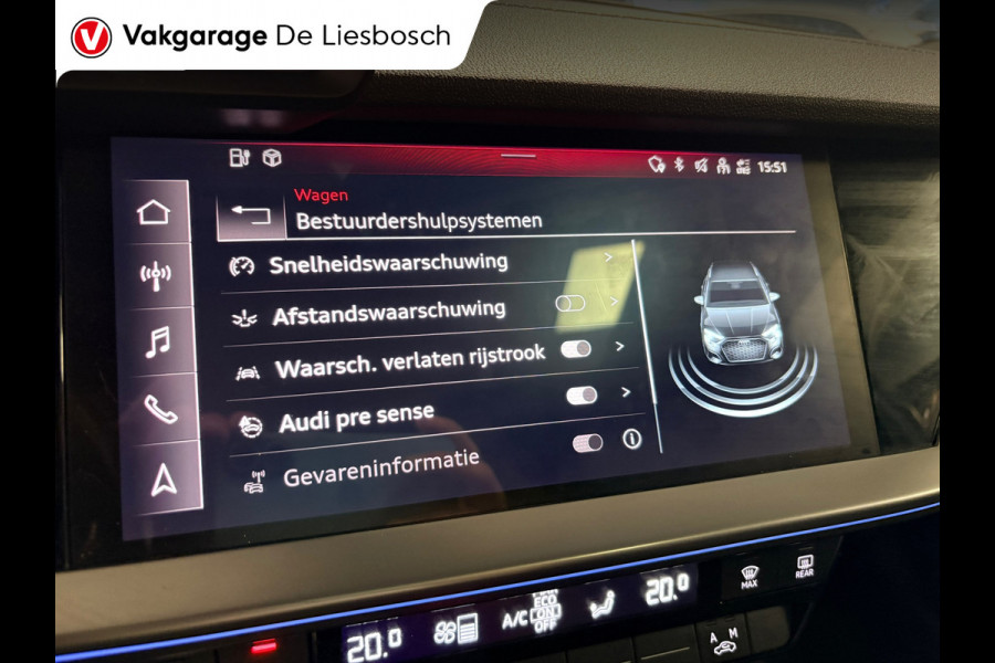 Audi A3 Sportback 40 TFSI e Advanced edition S-line / B&O / camera / sfeer verlichting