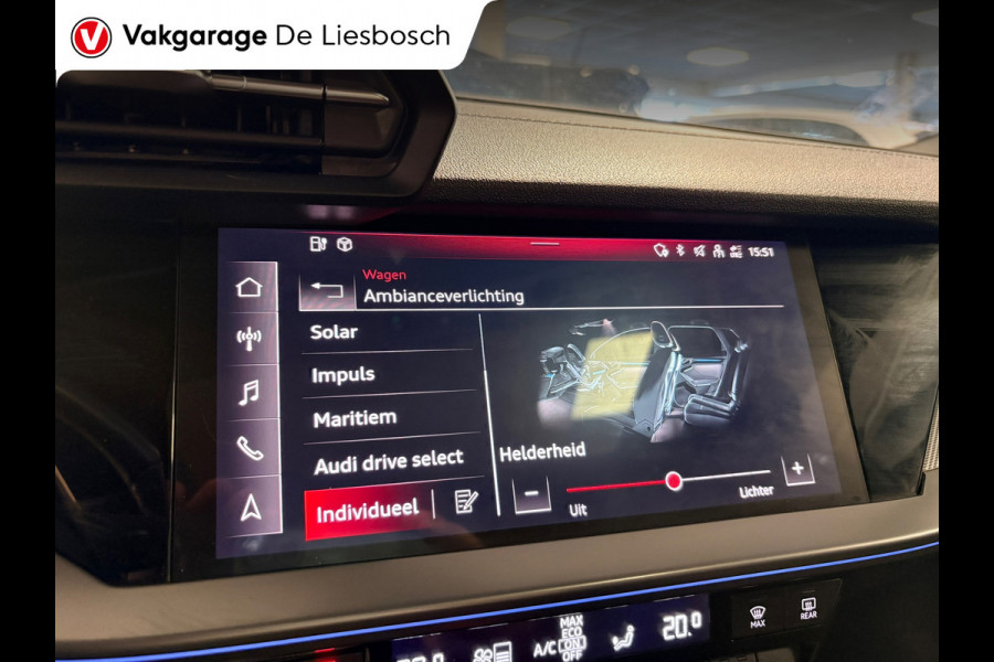 Audi A3 Sportback 40 TFSI e Advanced edition S-line / B&O / camera / sfeer verlichting