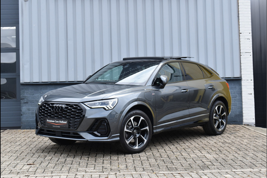 Audi Q3 Sportback 45 TFSI e S-Line 245 Pk Pano Navi Sfeer Leder ACC Keyless Camera