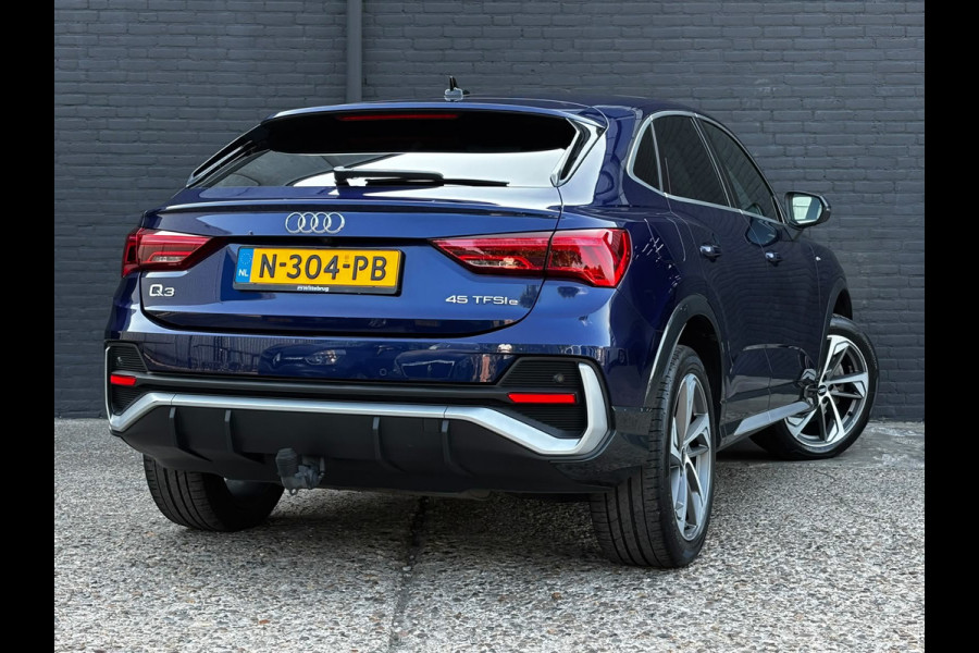 Audi Q3 Sportback 45 TFSI e S Edition PANO|CARPLAY|KEYLESS|NAVI|CAMERA|TREKHAAK|LEDER
