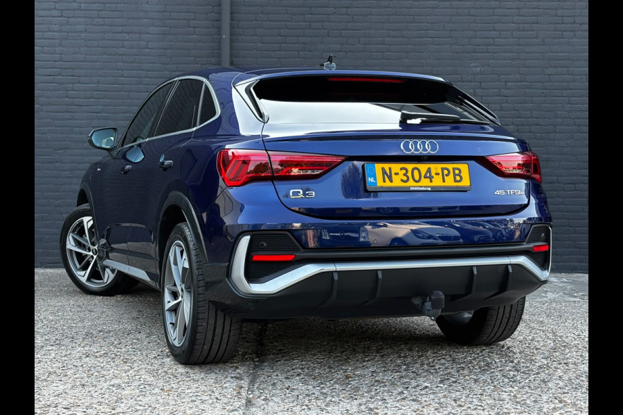 Audi Q3 Sportback 45 TFSI e S Edition PANO|CARPLAY|KEYLESS|NAVI|CAMERA|TREKHAAK|LEDER