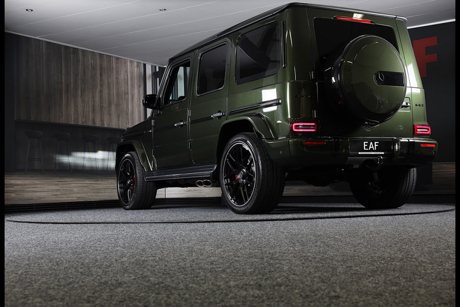 Mercedes-Benz G-Klasse 63 Manufaktur / Olijf Groen / Carbon / Massage / Memory / 360 Camera / Lane Assist / BURMESTER / Open Dak