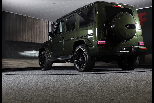 Mercedes-Benz G-Klasse 63 Manufaktur / Olijf Groen / Carbon / Massage / Memory / 360 Camera / Lane Assist / BURMESTER / Open Dak
