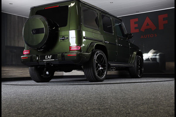 Mercedes-Benz G-Klasse 63 Manufaktur / Olijf Groen / Carbon / Massage / Memory / 360 Camera / Lane Assist / BURMESTER / Open Dak