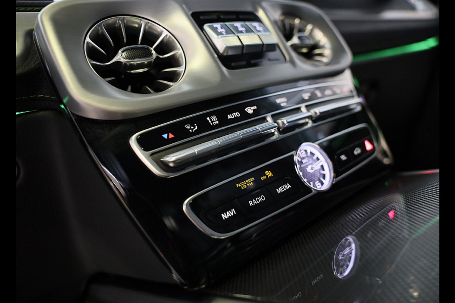 Mercedes-Benz G-Klasse 63 Manufaktur / Olijf Groen / Carbon / Massage / Memory / 360 Camera / Lane Assist / BURMESTER / Open Dak