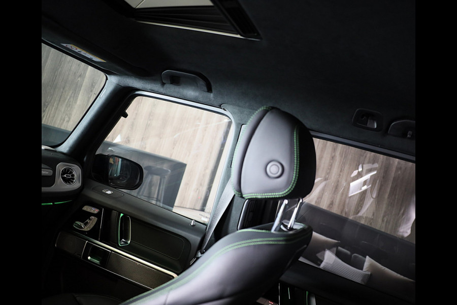 Mercedes-Benz G-Klasse 63 Manufaktur / Olijf Groen / Carbon / Massage / Memory / 360 Camera / Lane Assist / BURMESTER / Open Dak