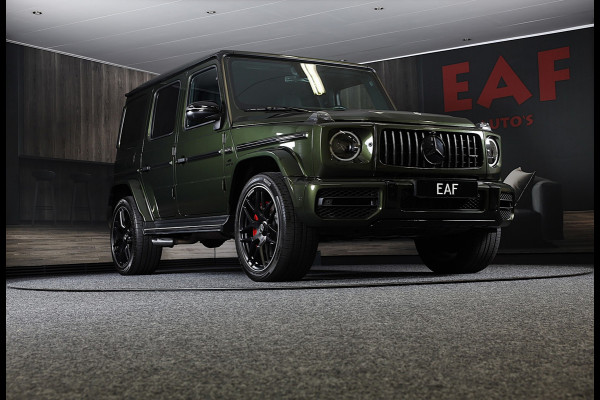 Mercedes-Benz G-Klasse 63 Manufaktur / Olijf Groen / Carbon / Massage / Memory / 360 Camera / Lane Assist / BURMESTER / Open Dak
