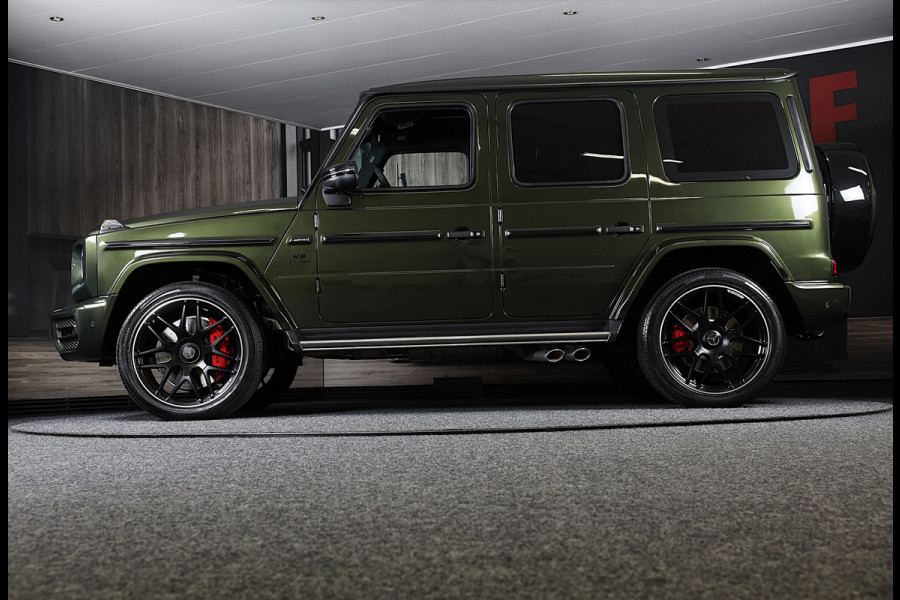 Mercedes-Benz G-Klasse 63 Manufaktur / Olijf Groen / Carbon / Massage / Memory / 360 Camera / Lane Assist / BURMESTER / Open Dak