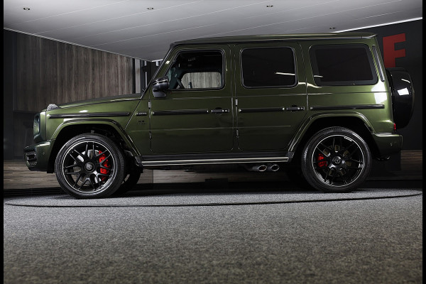 Mercedes-Benz G-Klasse 63 Manufaktur / Olijf Groen / Carbon / Massage / Memory / 360 Camera / Lane Assist / BURMESTER / Open Dak