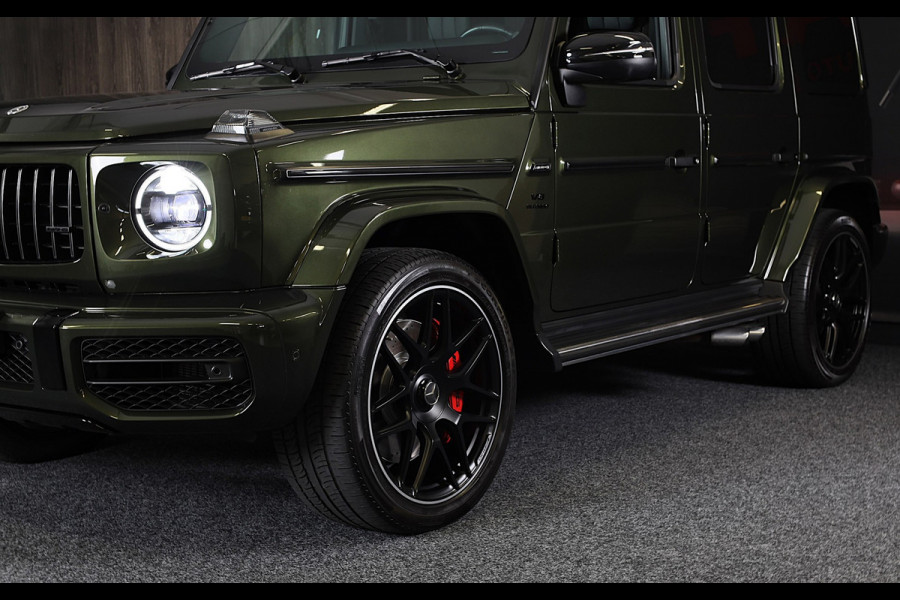 Mercedes-Benz G-Klasse 63 Manufaktur / Olijf Groen / Carbon / Massage / Memory / 360 Camera / Lane Assist / BURMESTER / Open Dak