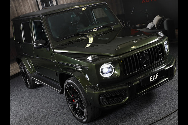 Mercedes-Benz G-Klasse 63 Manufaktur / Olijf Groen / Carbon / Massage / Memory / 360 Camera / Lane Assist / BURMESTER / Open Dak