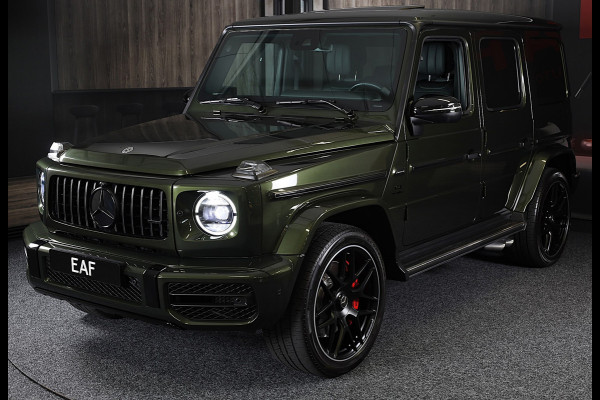 Mercedes-Benz G-Klasse 63 Manufaktur / Olijf Groen / Carbon / Massage / Memory / 360 Camera / Lane Assist / BURMESTER / Open Dak