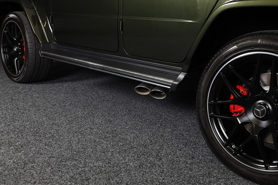 Mercedes-Benz G-Klasse 63 Manufaktur / Olijf Groen / Carbon / Massage / Memory / 360 Camera / Lane Assist / BURMESTER / Open Dak