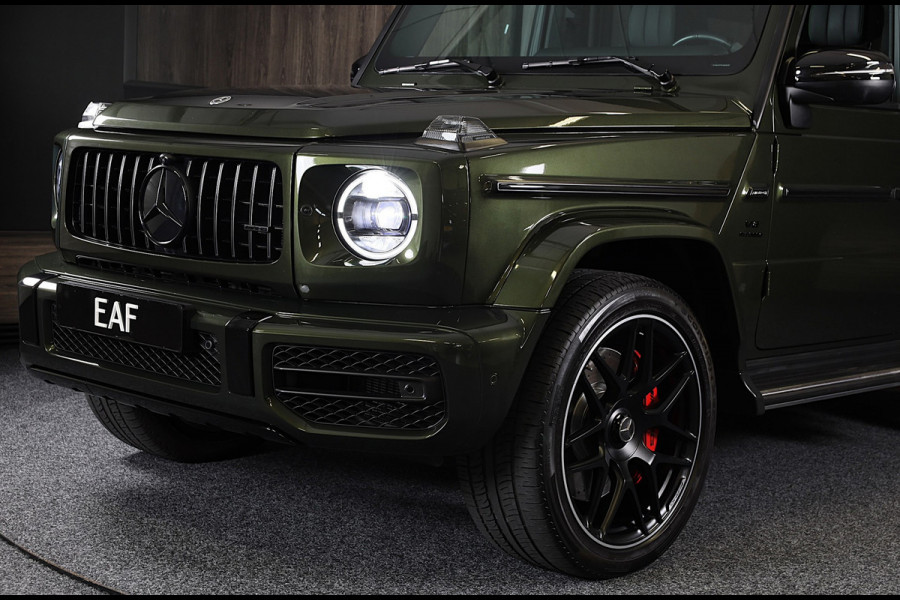 Mercedes-Benz G-Klasse 63 Manufaktur / Olijf Groen / Carbon / Massage / Memory / 360 Camera / Lane Assist / BURMESTER / Open Dak