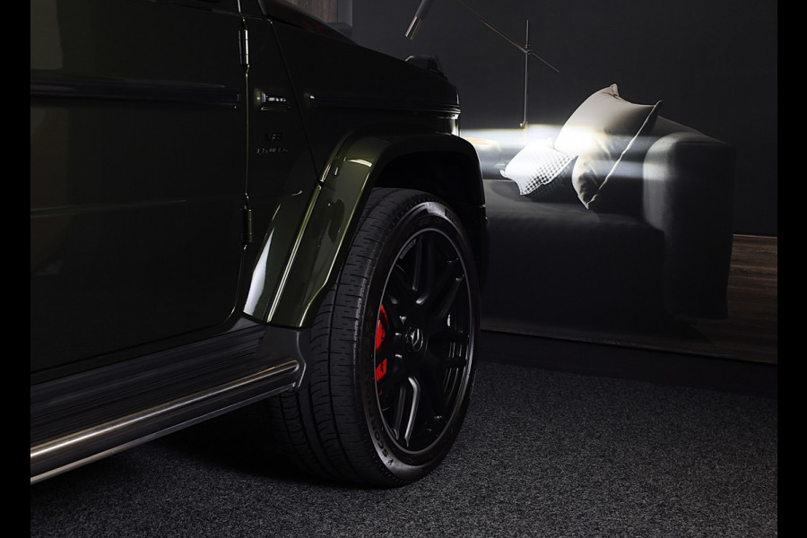 Mercedes-Benz G-Klasse 63 Manufaktur / Olijf Groen / Carbon / Massage / Memory / 360 Camera / Lane Assist / BURMESTER / Open Dak