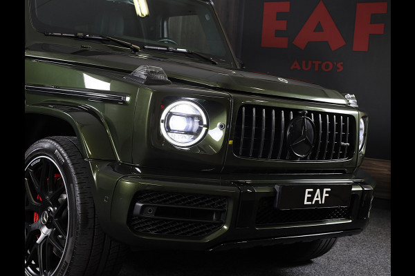 Mercedes-Benz G-Klasse 63 Manufaktur / Olijf Groen / Carbon / Massage / Memory / 360 Camera / Lane Assist / BURMESTER / Open Dak